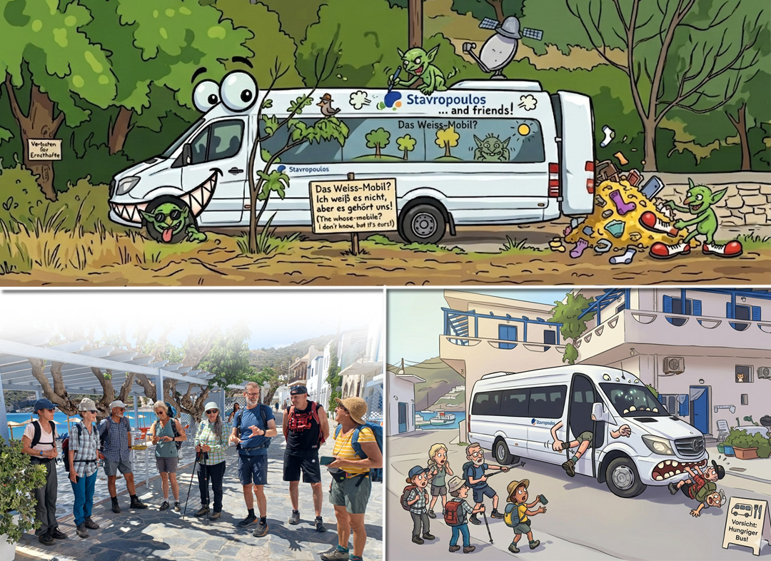 Kythira Weisser Bus
